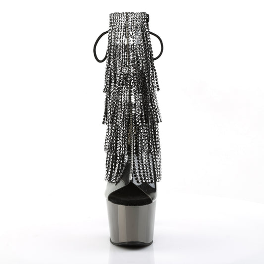 Clear-Black/Dark Pewter Chrome