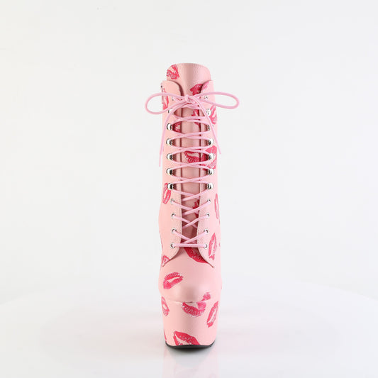 Baby Pink Faux Leather/Baby Pink Faux Leathe