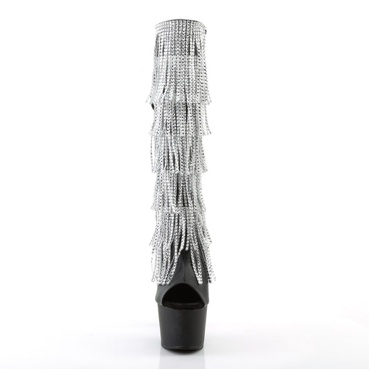 Black Str Faux Leather/Black Matte