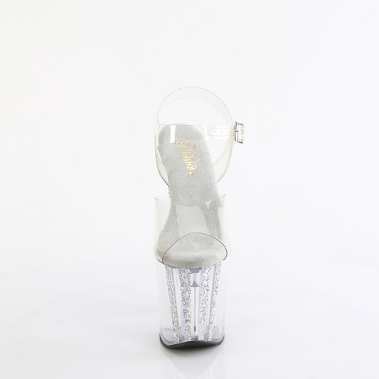 Clear/Clear-Silver Multi Glitter