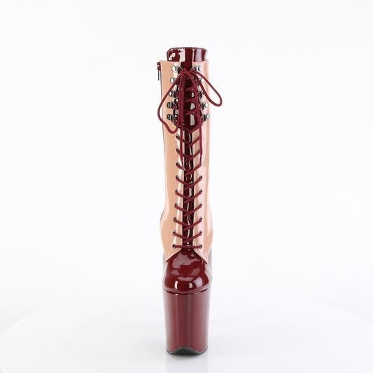 Blush-Burgundy Pat/Blush Burgundy