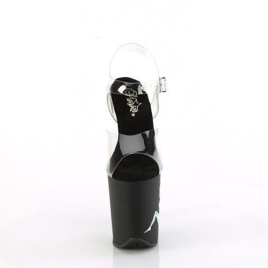 Clear/Black-AB Silver