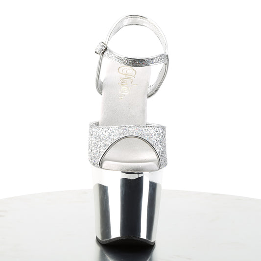 Silver Multi Gltr/Silver Chrome
