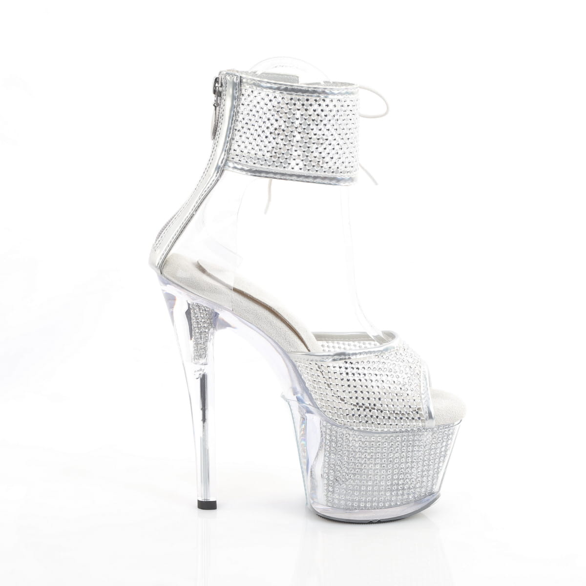Clear TPU-Silver RS/Silver SRS