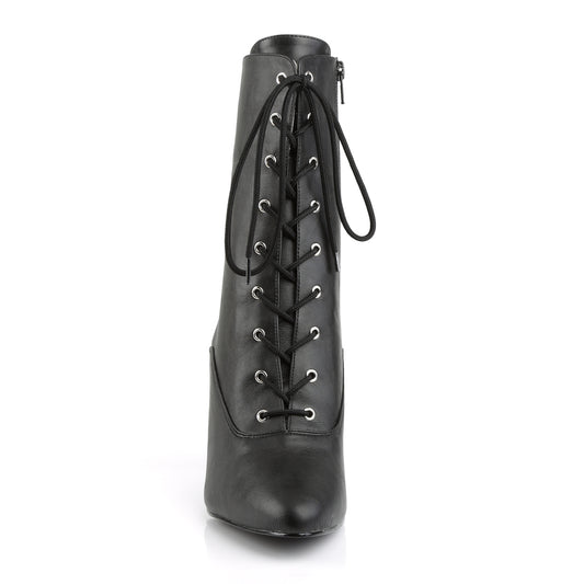 Black Faux Leather