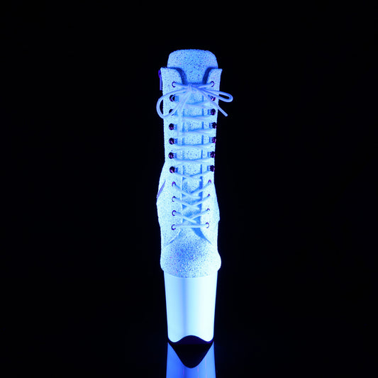 Neon White Multi Glitter/Neon White