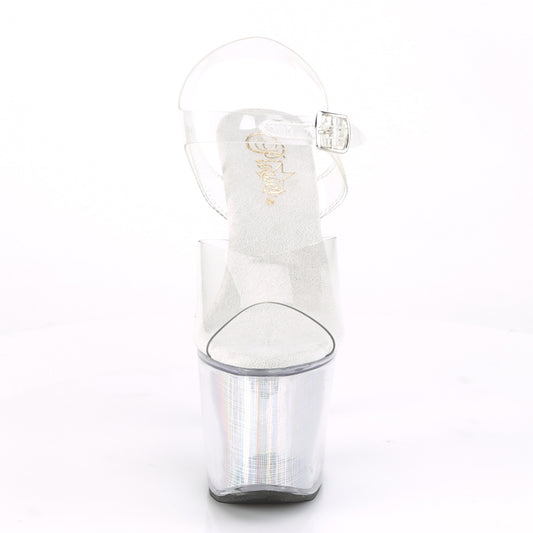 Clear/Silver Hologram