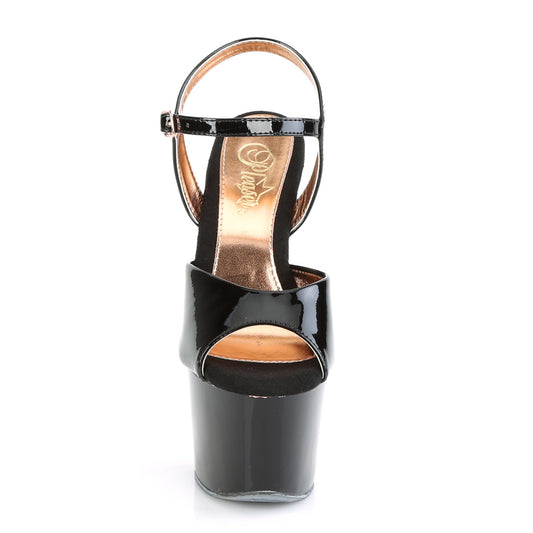 Black Pat/Black-Rose Gold Chrome