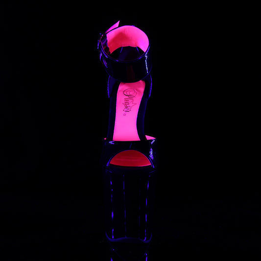 Black Pat-Neon Hard Pink/Black
