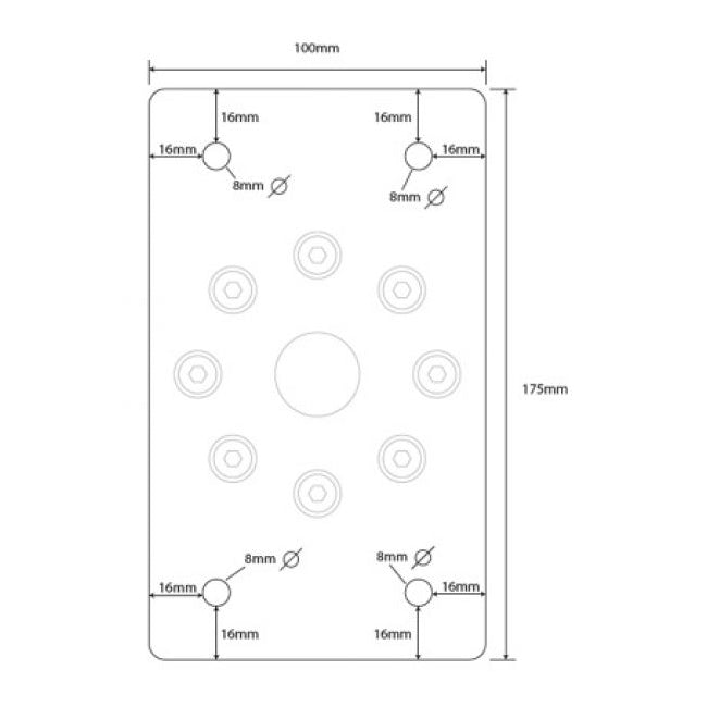 X-POLE Ball Mount Vaulted – Sistema di fissaggio anche per soffitti inclinati