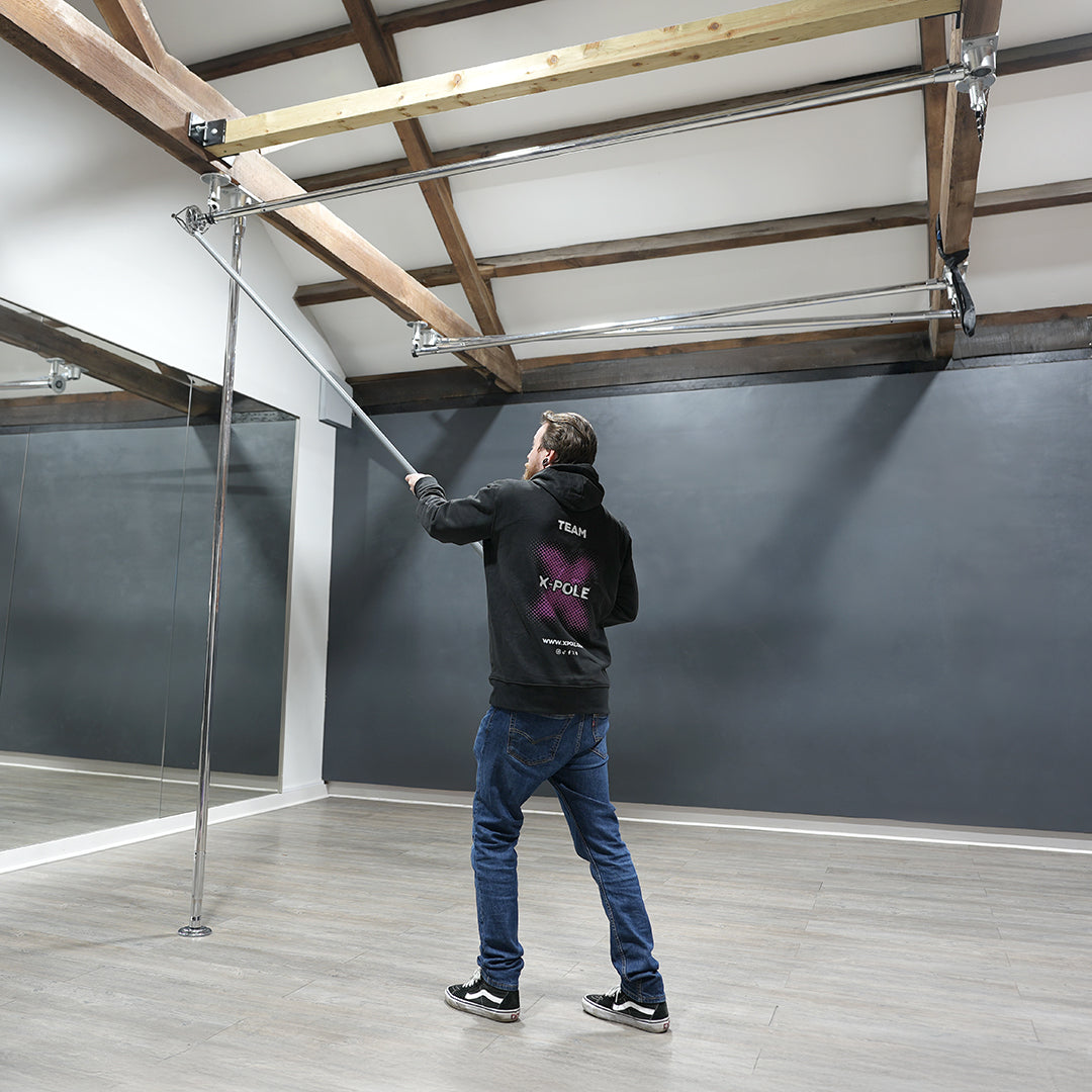 POLE AWAY X-POLE – Trasforma la tua sala pole dance in uno spazio multifunzione