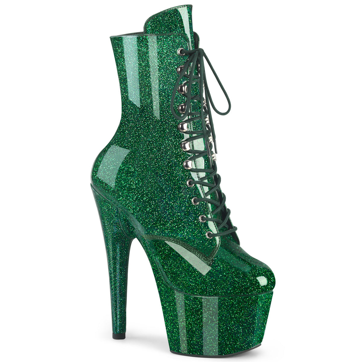 Emerald Green Glitter Pat/M
