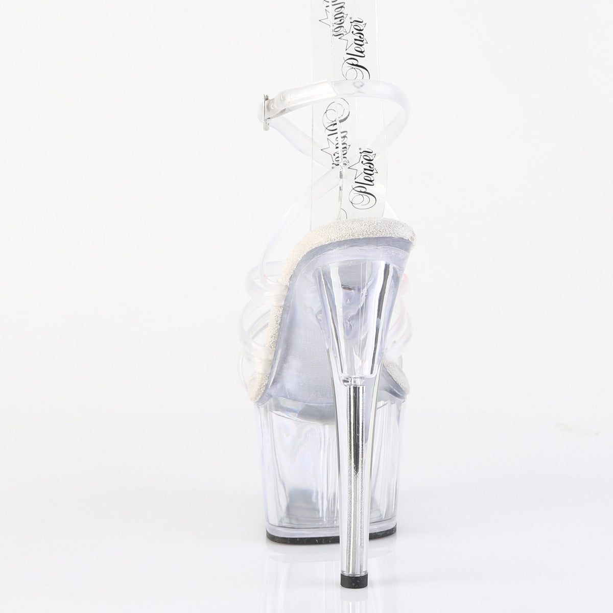 OUTLET Exotic Pleaser Pole Dance Sandal ADO706/C/M - Heel 7" (17.8 cm) and platform 2.8" (7 cm)