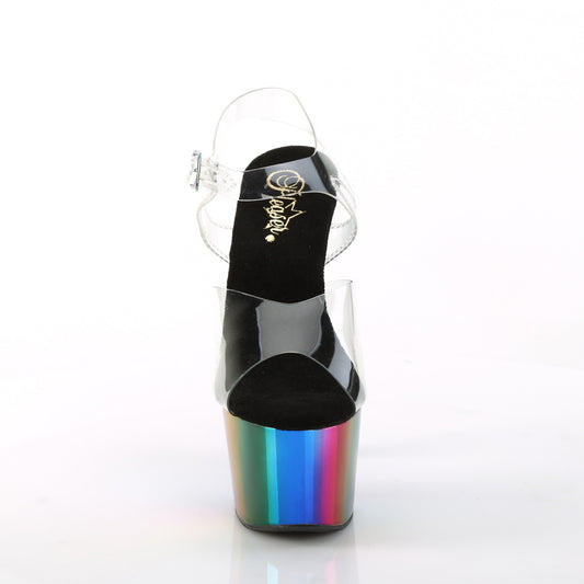 Clear/Rainbow Chrome