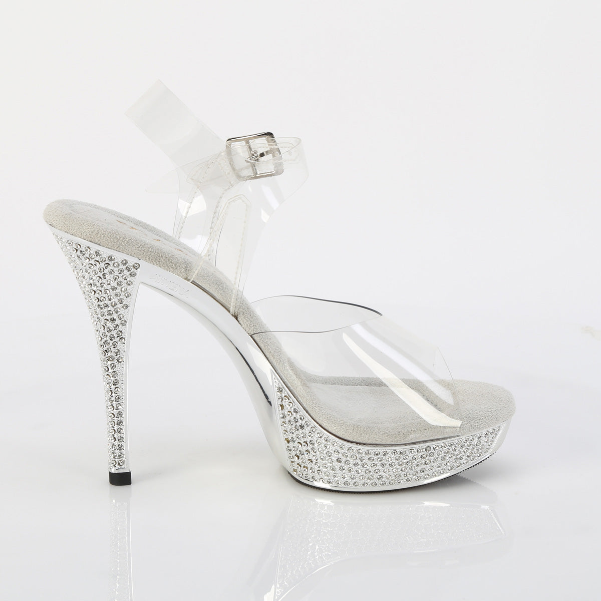 Clear/Silver Chrome