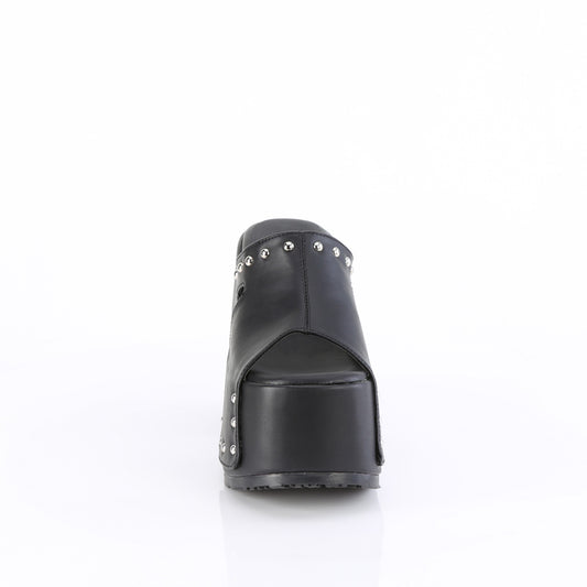 Black Vegan Leather