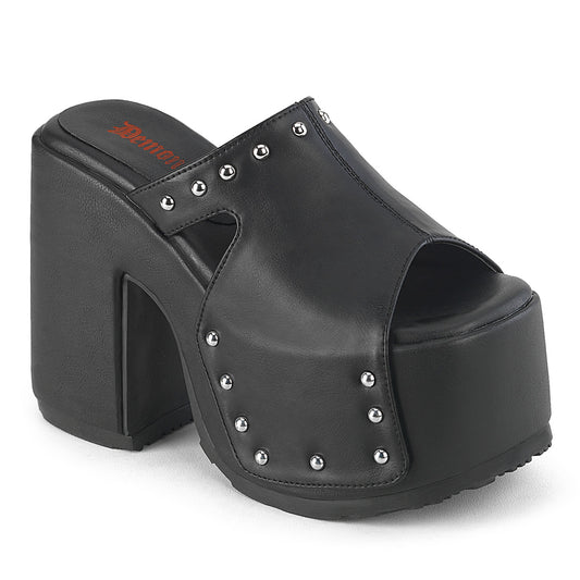 Black Vegan Leather