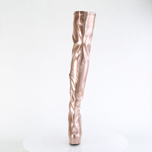 Rose Gold Hologram Pu/M
