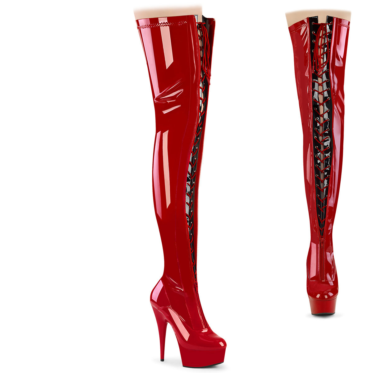 Red-Black Str. Pat/Red