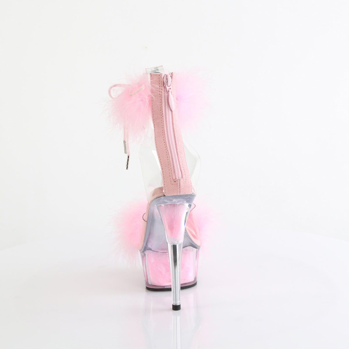 Clear-Baby Pink Fur/M