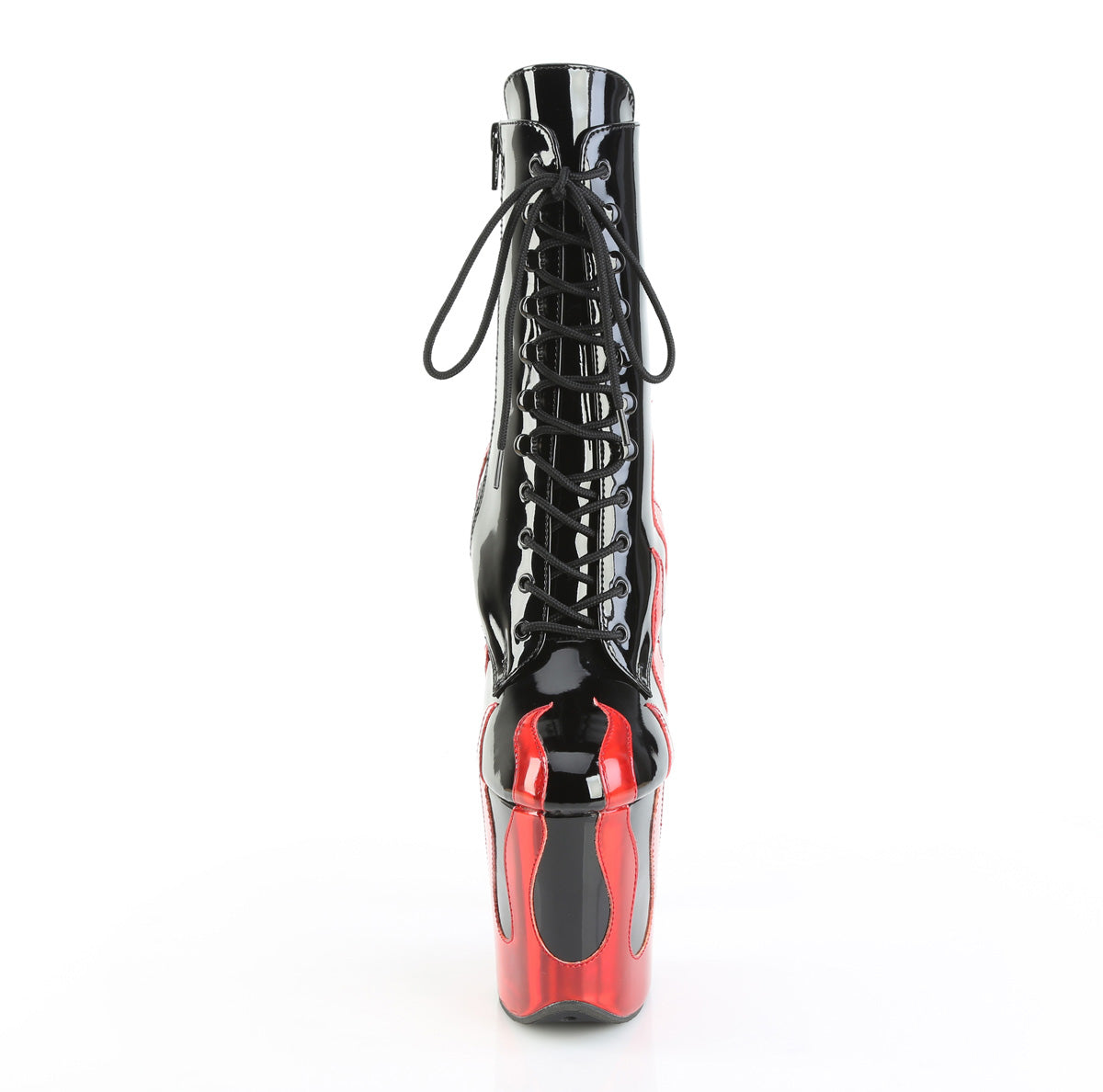 Black Pat-Red Metallic Pu/Black-Red Metallic Pu