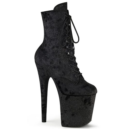 Black Shimmering Fabric/Black