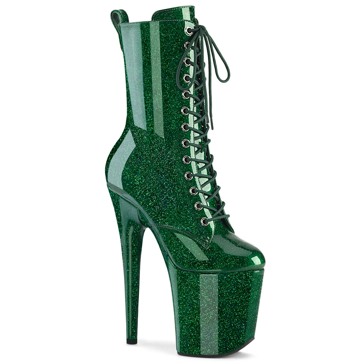 Emerald Green Glitter Pat/M