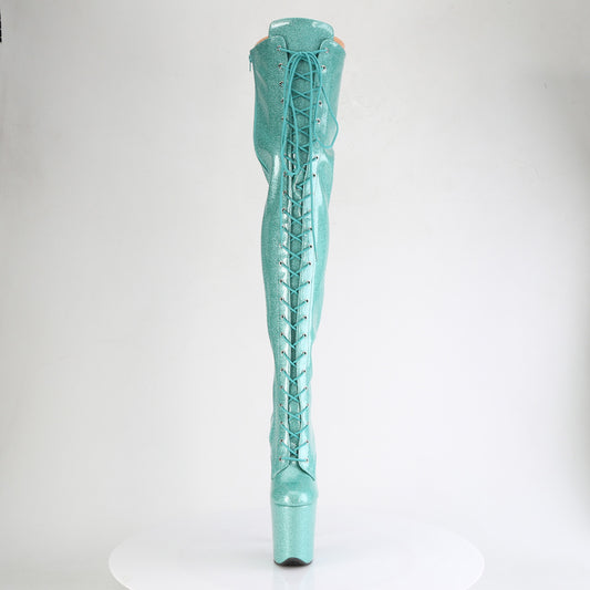 Aqua Glitter Pat/M