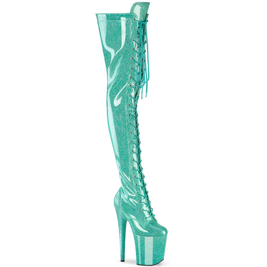 Aqua Glitter Pat/M