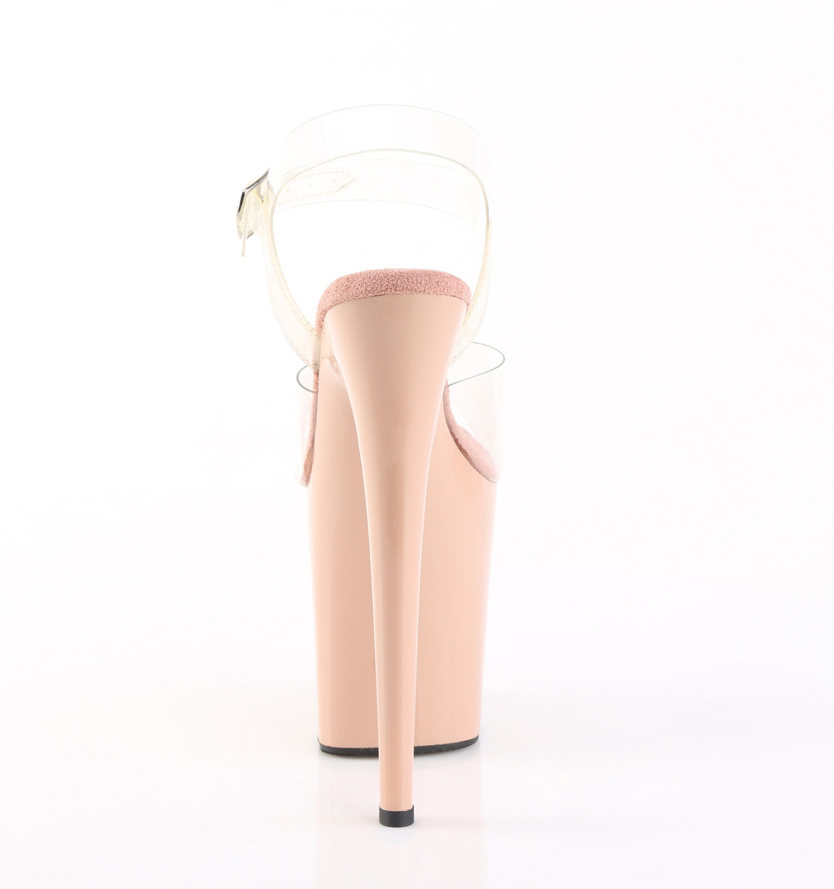 Sandalo Pole Dance Exotic Pleaser FLAM808/C/BH - Tacco 8" (20 cm) e platform 4" (10 cm) Spedizione Rapida 24-48h