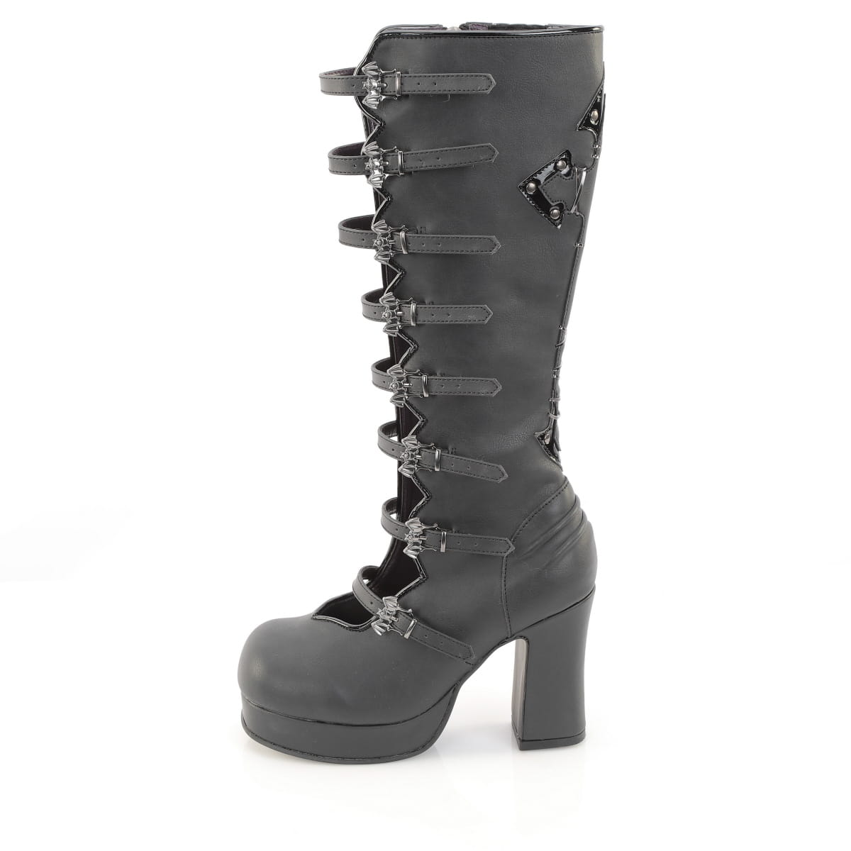 Black Vegan Leather