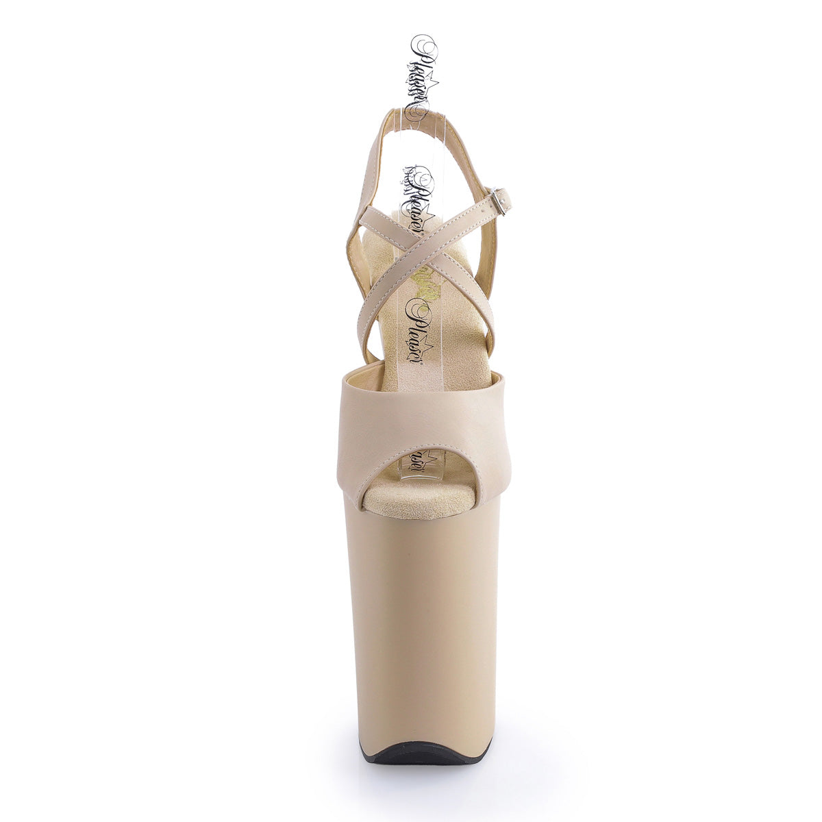 Beige Faux Leather/Beige Matte
