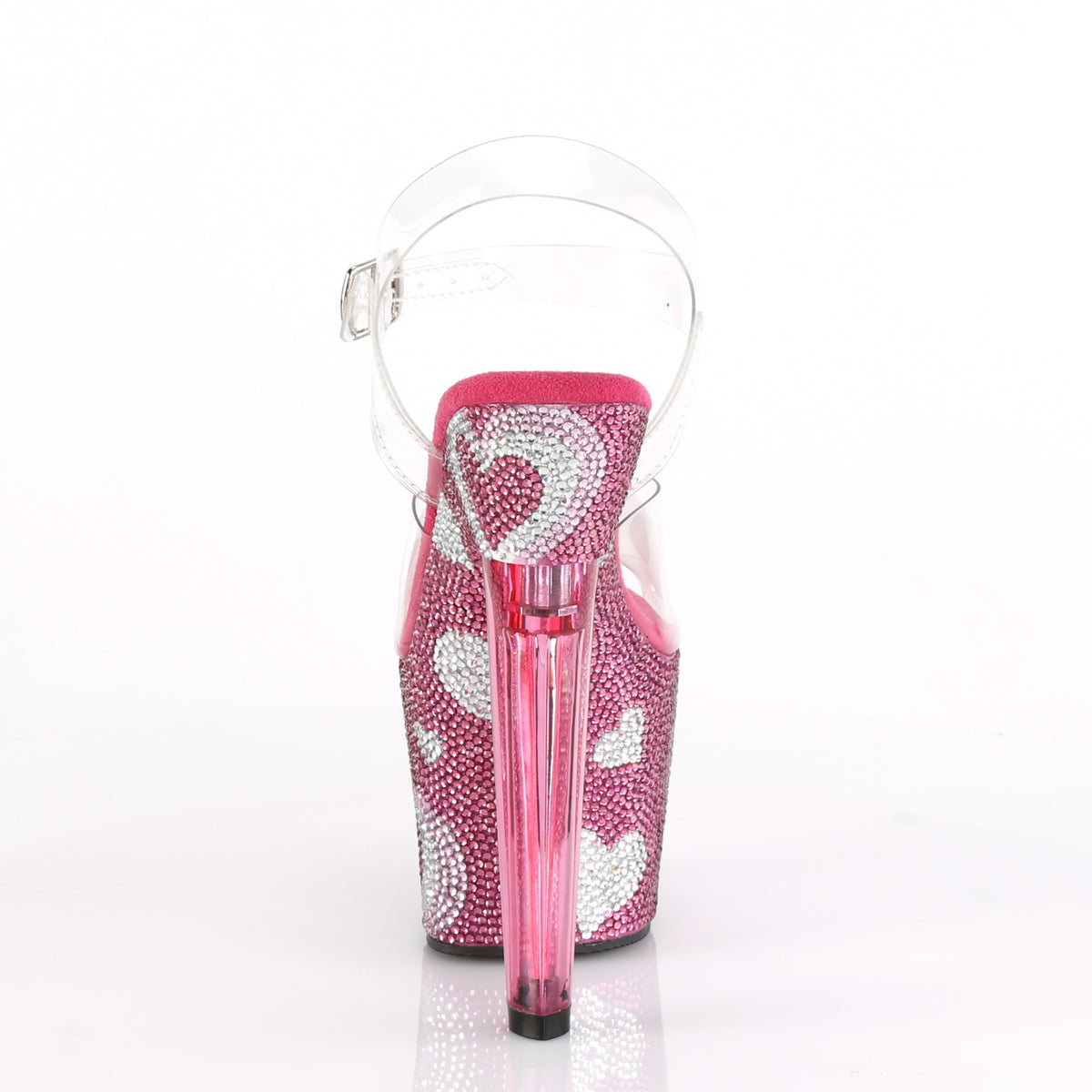 Clear/Hard Pink-White RS