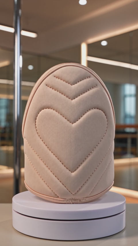 Pole Dance Knee Pads EXO HEART | High Protection for Exotic, Floorwork & Heels