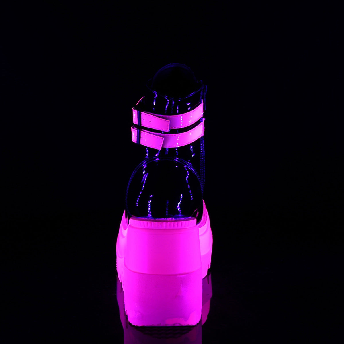 Black Pat-UV Neon Pink