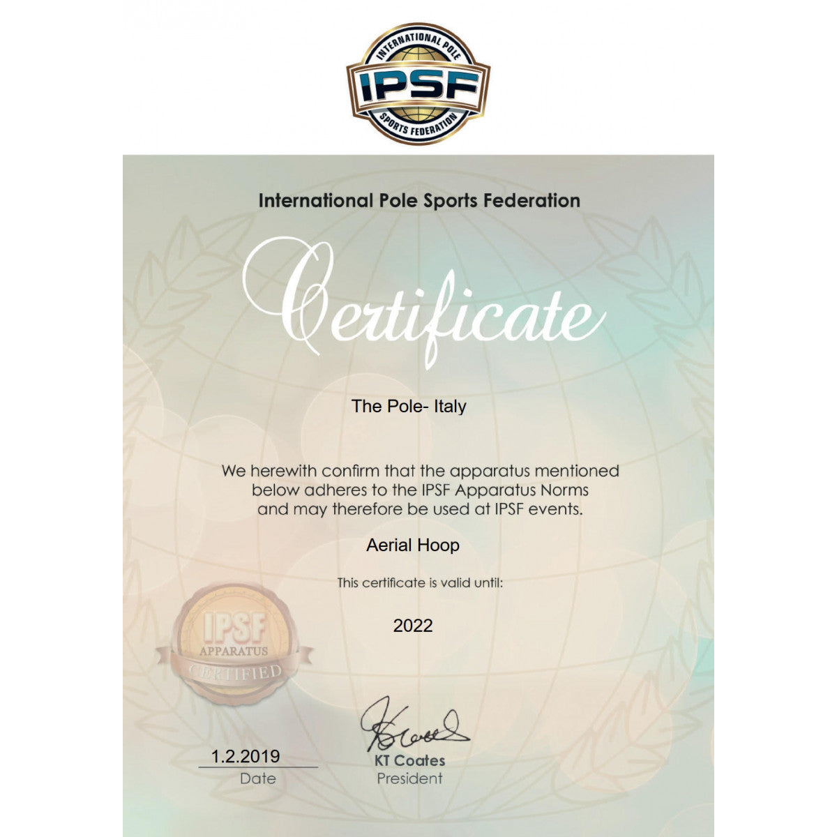 THEBABY CERCHIO AEREO 30 - Cerchio Aereo per bambini 30 mm