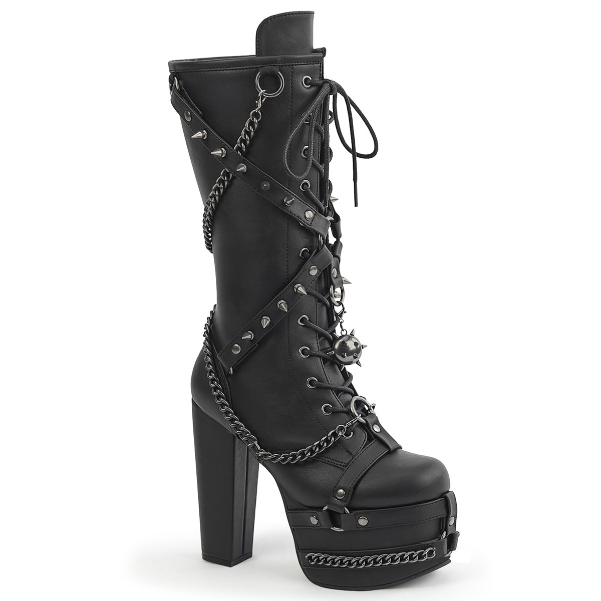 Black Vegan Leather