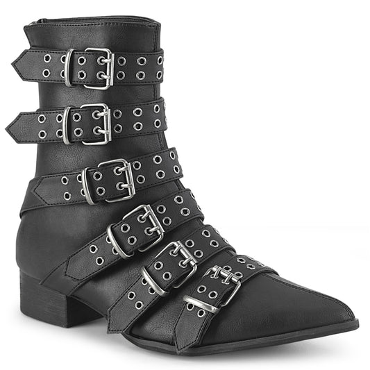 Black Vegan Leather