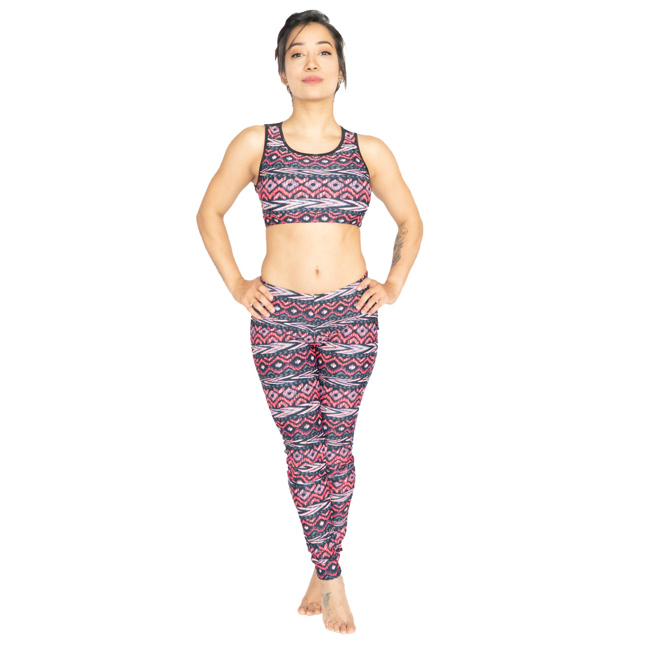 Leggins with rear opening PL127