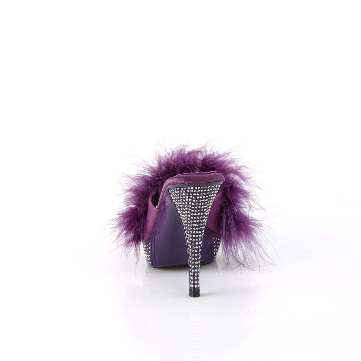OUTLE Sabot Fabulicious ELEG401F/PPPU/M - Tacco 4.5" (11,4 cm) e platform 1" (2,5  cm)