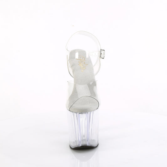 OUTLET Sandalo Pole Dance Exotic Pleaser ENC708/C/M - Tacco 8" (19,5 cm) e platform 3.8" (9,5 cm)