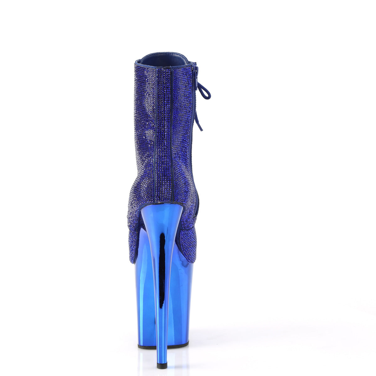 Stivaletto Pole Dance Exotic Pleaser FLAM1020CHRS/RYBL/M - Tacco 8" (20 cm) e platform 4" (10 cm) Spedizione Rapida 24-48h