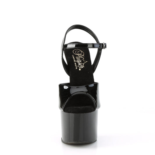 Sandalo Pole Dance Exotic Pleaser PASN709/B/M - Tacco 7" (17,8 cm) e platform 2.8" (7  cm) Spedizione Rapida 24-48h