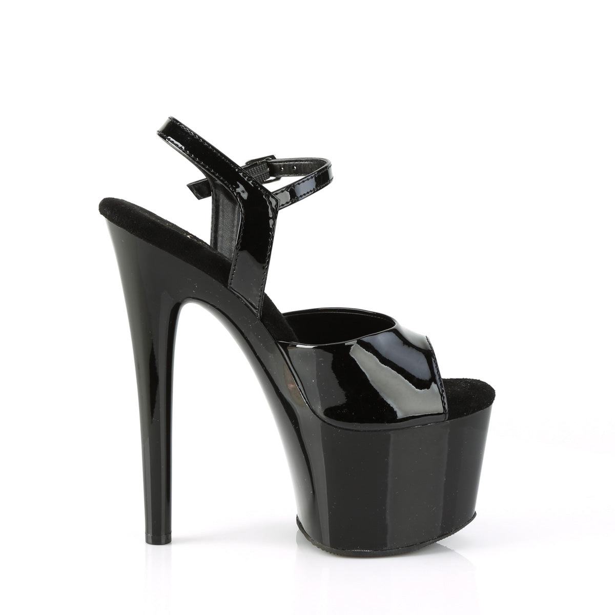 Sandalia de pole dance Exotic Pleaser PASN709/B/M - Tacón de 17,8 cm y plataforma de 7 cm. Envío rápido en 24-48 h.