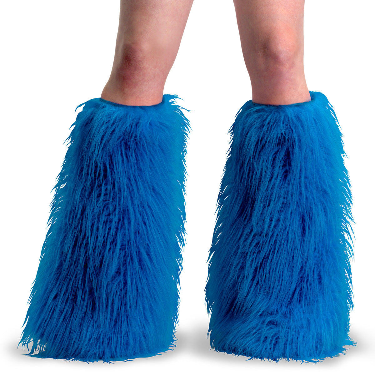 Blue Faux Fur