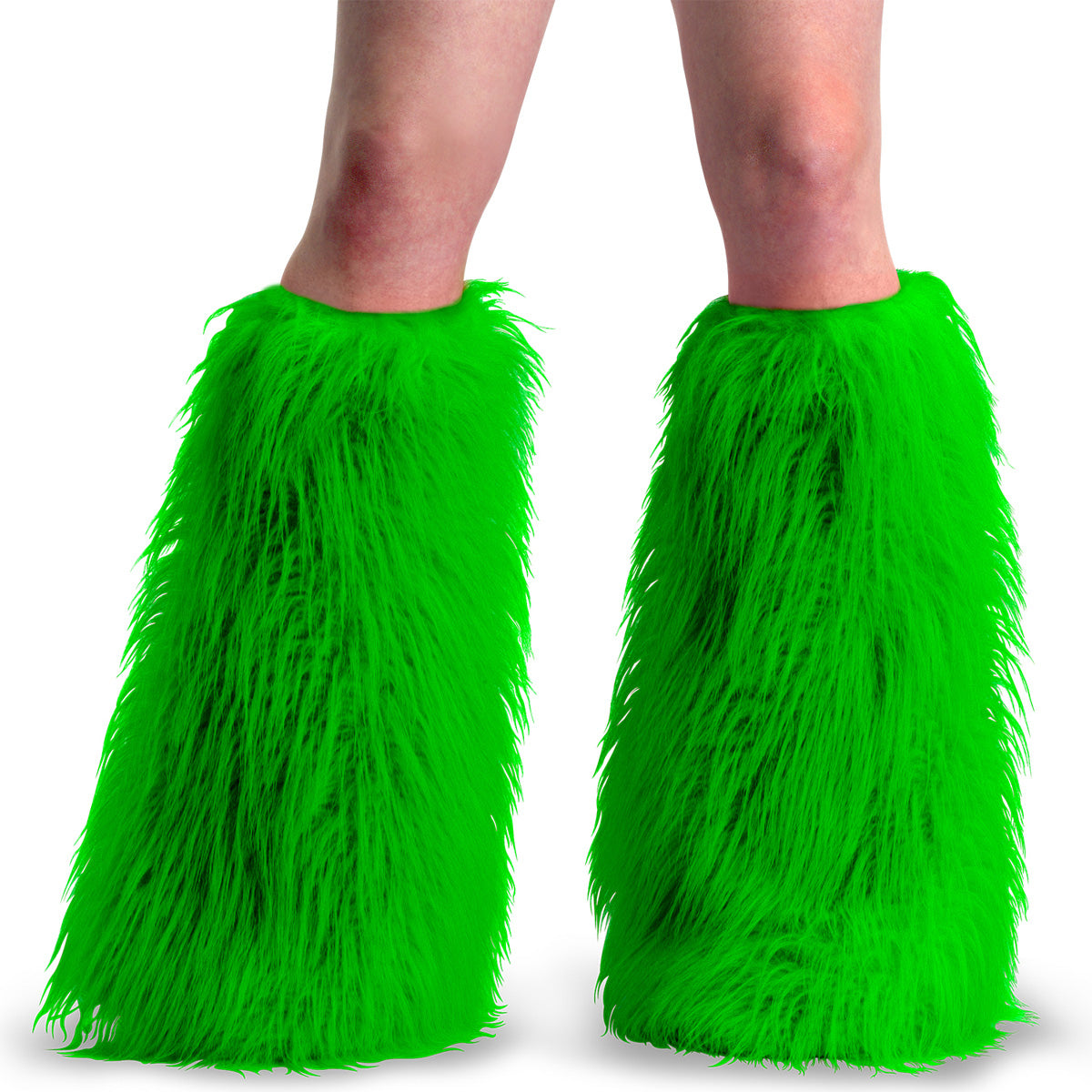 Neon Green Faux Fur