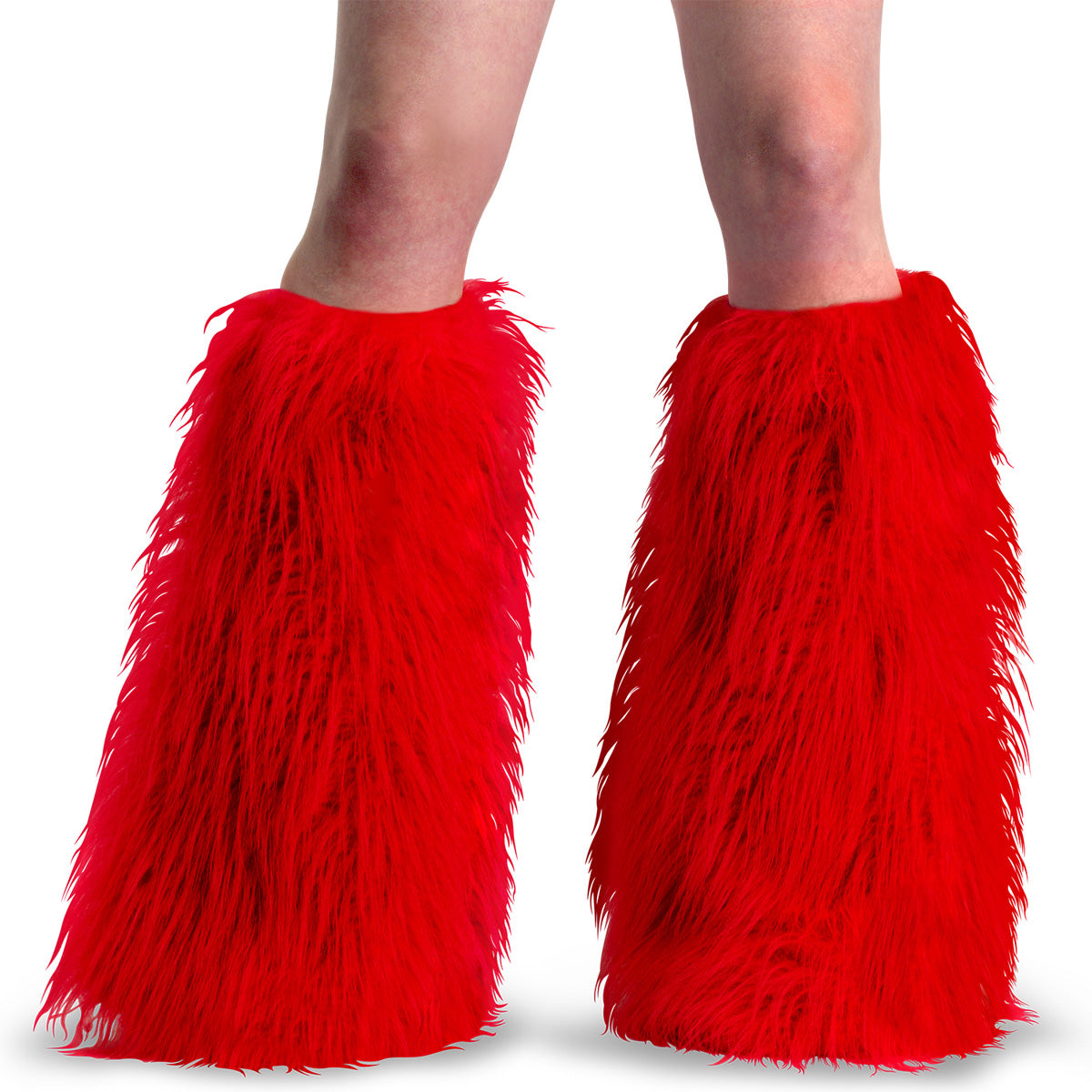 Red Faux Fur